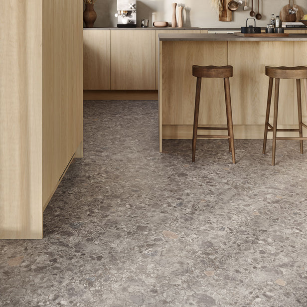 Ceppo Dark Grey Iconik 260 Vinyl Flooring