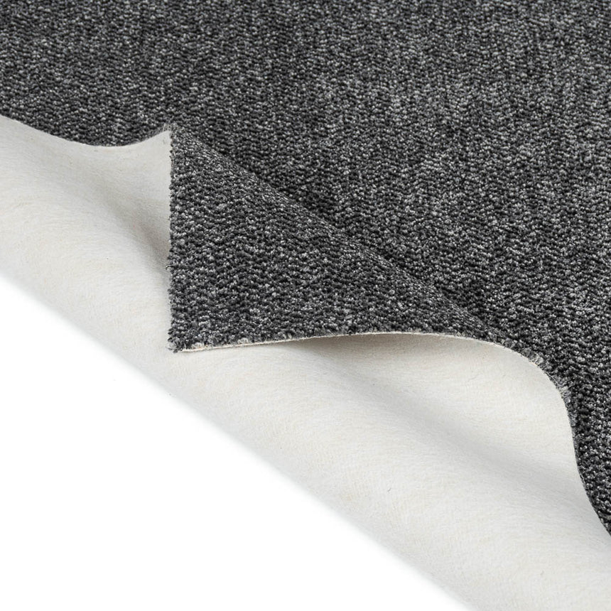 Charcoal 01 Stainfree Tweed Carpet by Abingdon