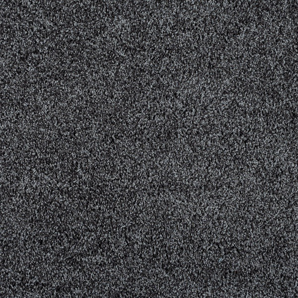 Charcoal Caspian Saxony Carpet 2.39m x 4m Remnant