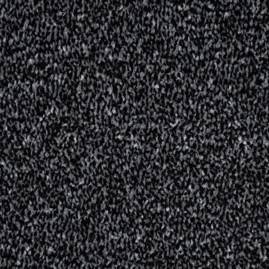 Charcoal Grey Haven Saxony Premium Feltback Carpet