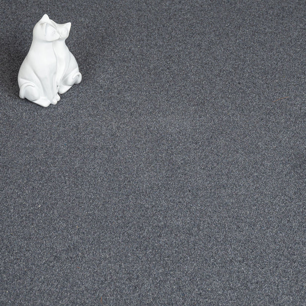 Charcoal Woodland Heather 55oz Twist Deluxe Carpet by Cormar