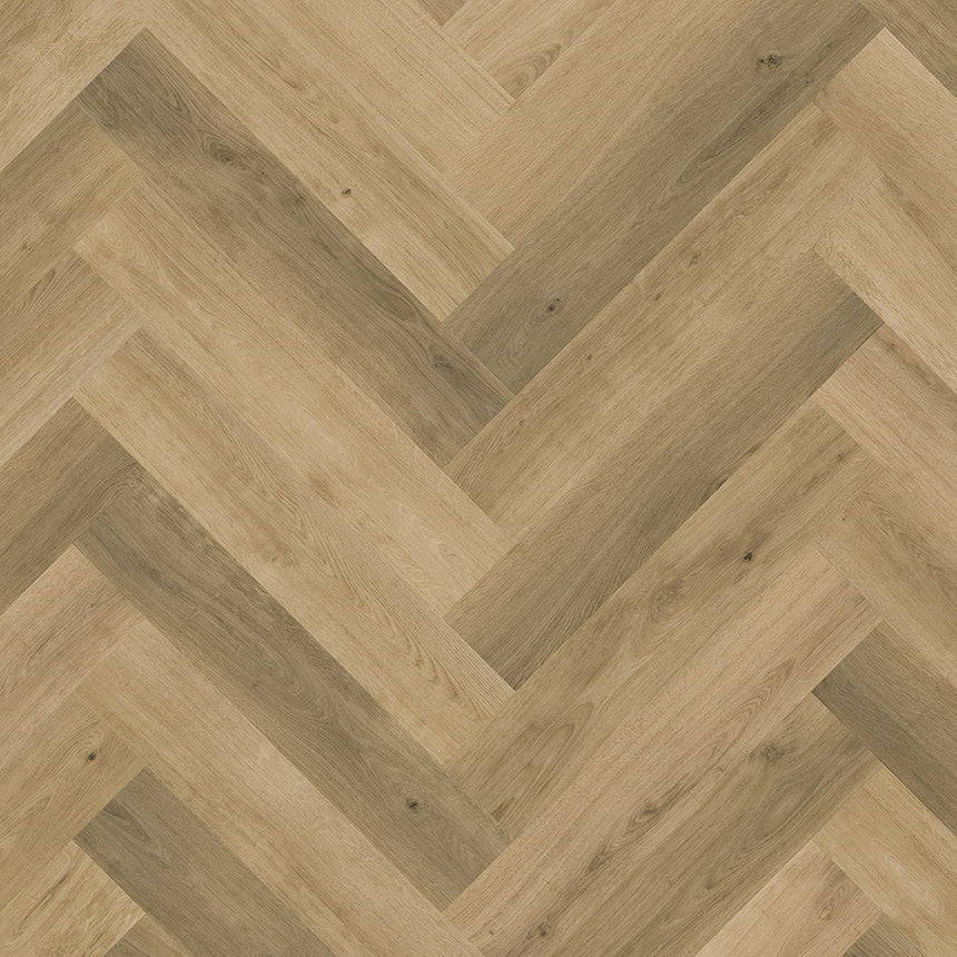Impressive Design 8mm Herringbone Laminate Flooring by Quick-Step