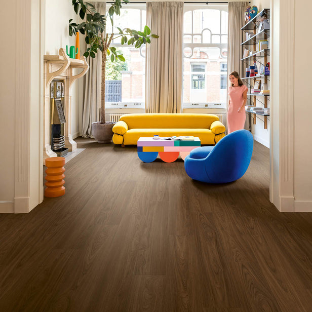 Chic Walnut SIG4761 Capture 9mm Laminate Flooring by Quick-Step