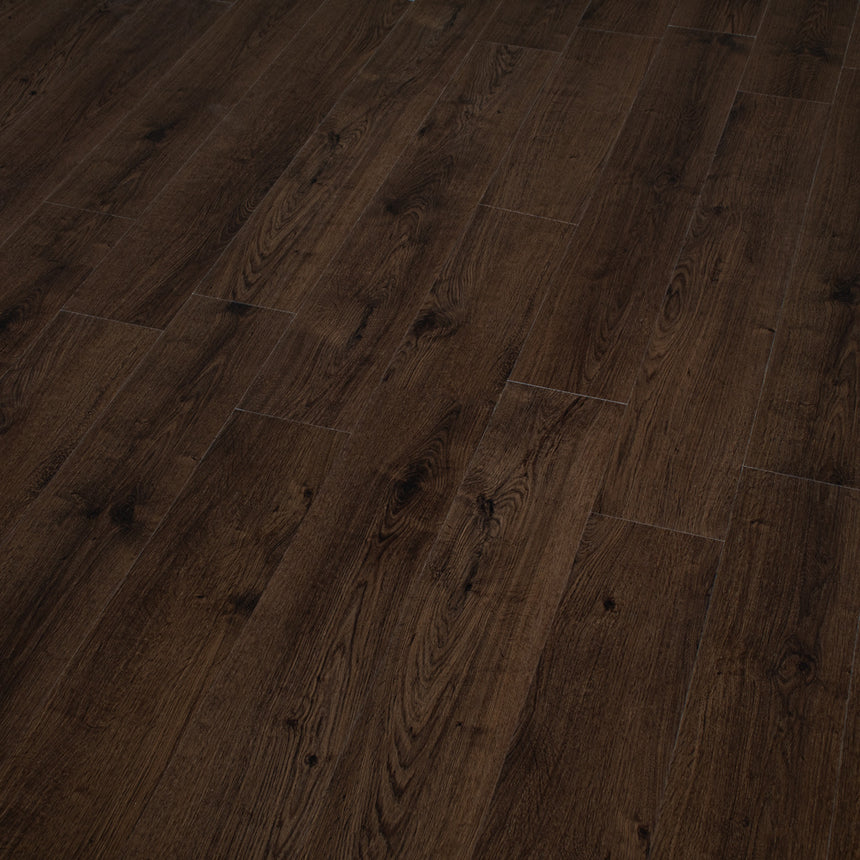 Chocolate Oak Aster Plank 5.2mm SPC Click LVT Flooring
