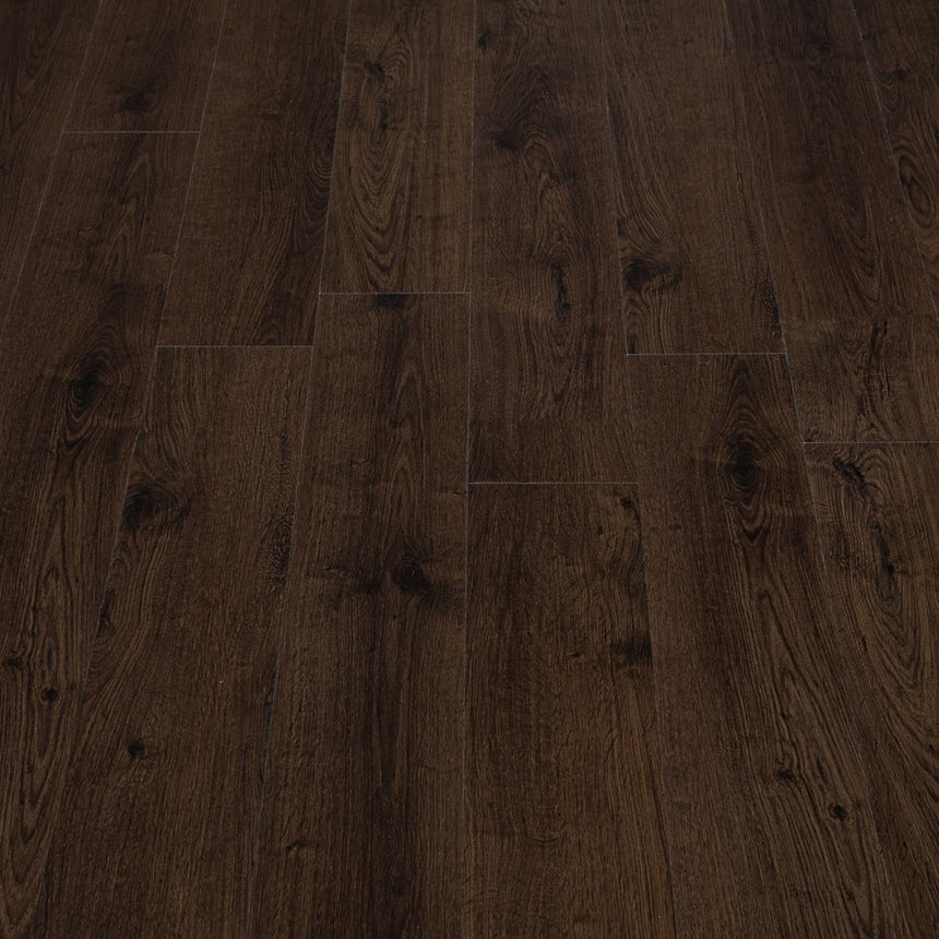 Chocolate Oak Aster Plank 5.2mm SPC Click LVT Flooring