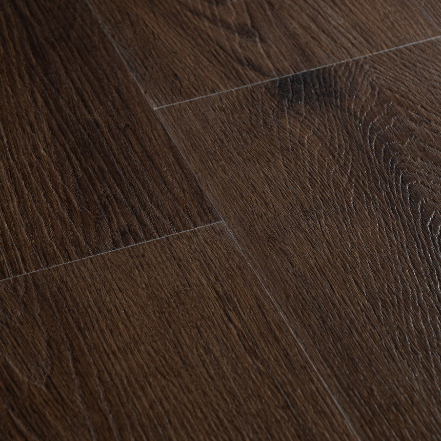 Chocolate Oak Aster Plank 5.2mm SPC Click LVT Flooring