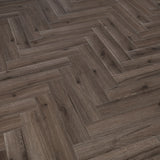 Cinder Oak Prestige Herringbone 6mm SPC Click LVT Flooring