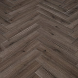Cinder Oak Prestige Herringbone 6mm SPC Click LVT Flooring