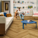 Cinnamon Oak IMD8244 Impressive Design 8mm Herringbone Laminate Flooring by Quick-Step