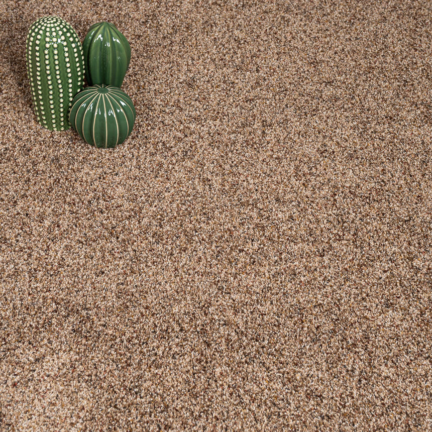 Cinnamon Wild Silk Love Story Carpet by Abingdon