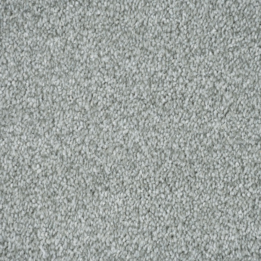 Cloud Grey 42 Soft Noble Saxony Feltback Carpet Clearance