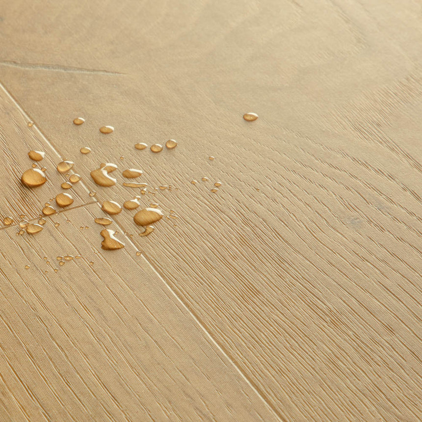 Coast Oak Honey AVSPU40320 Blos Click LVT Flooring by Quick-Step