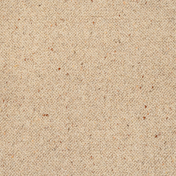 Cream 650 Corsa Berber 100% Wool Carpet 6.3m x 5m Remnant