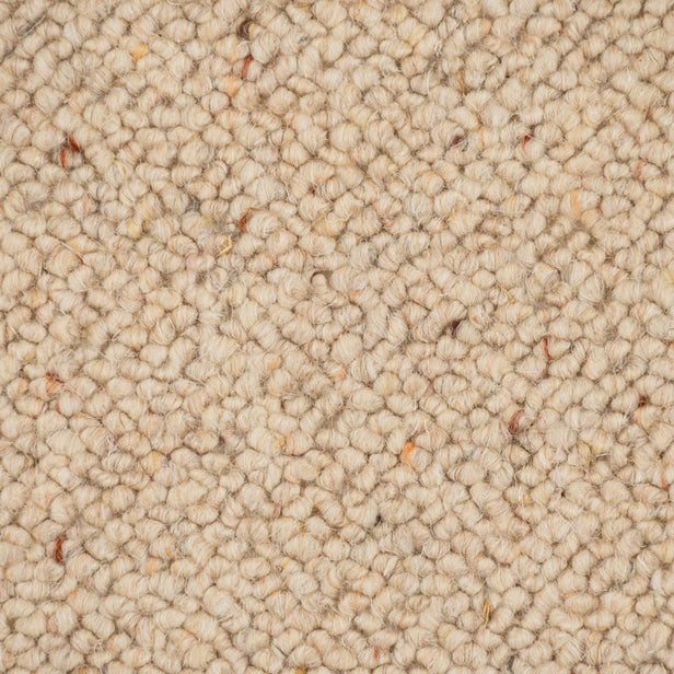 Cream 650 Corsa Berber 100% Wool Carpet 6.3m x 5m Remnant