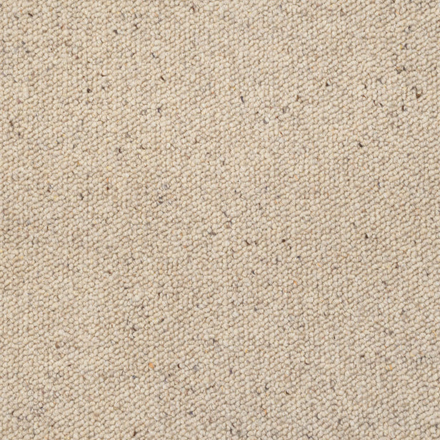 Beige Grey 660 Corsa Berber 100% Wool Carpet 5m x 5m Remnant