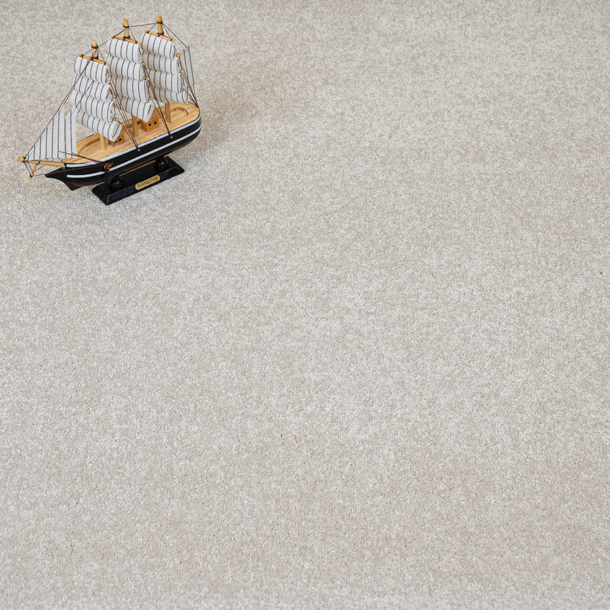 Cotton Beige Bellevue Saxony Carpet Luxury Carpets Online Carpets
