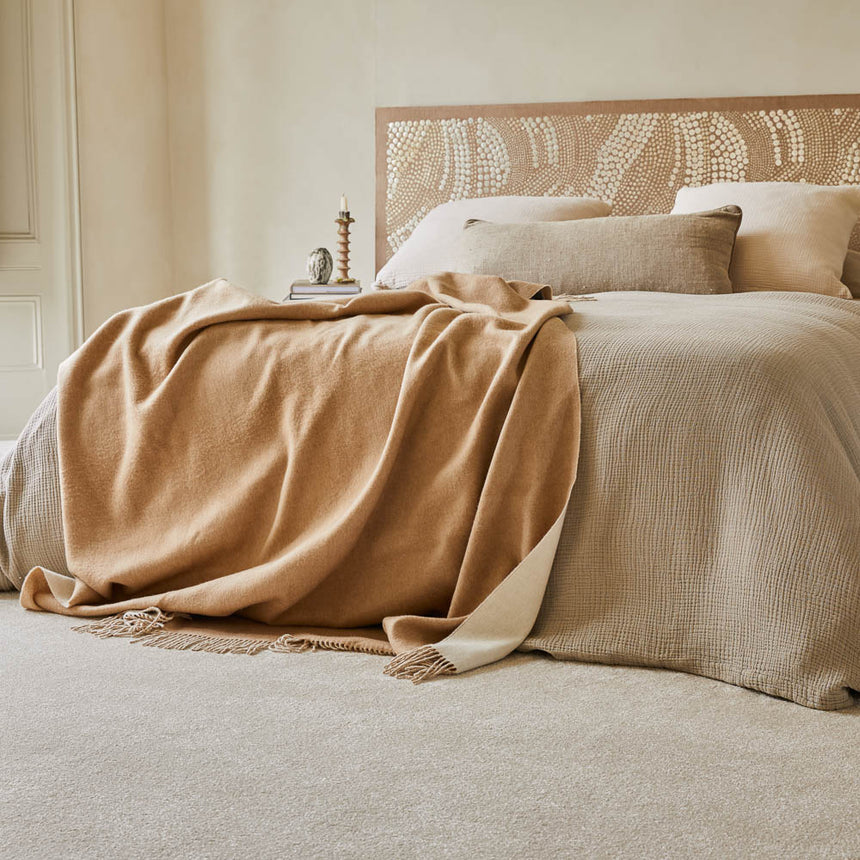 Country Cream Silken Serenity Carpet by Cormar