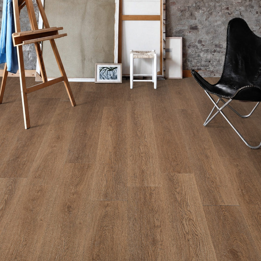 Country Oak Axia 2mm Gluedown LVT Flooring