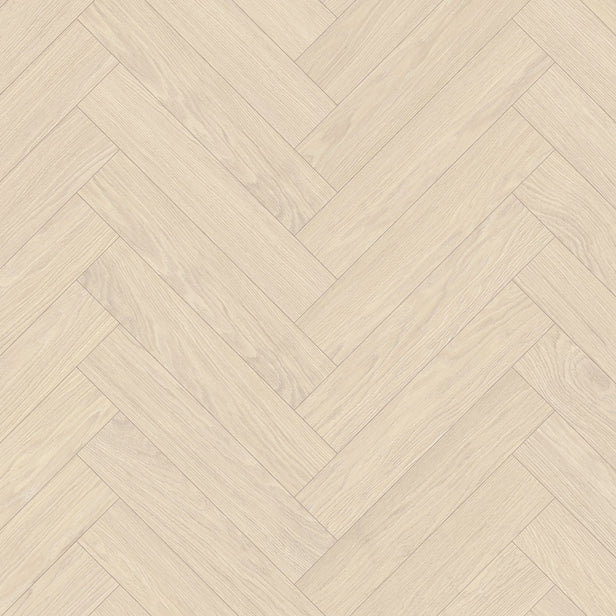 Cream Darcy Oak K844 Herringbone 8mm Laminate Flooring by Krono Original