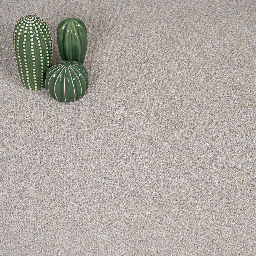 Creamed Ash Stainfree Knightsbridge Berber Carpet by Abingdon