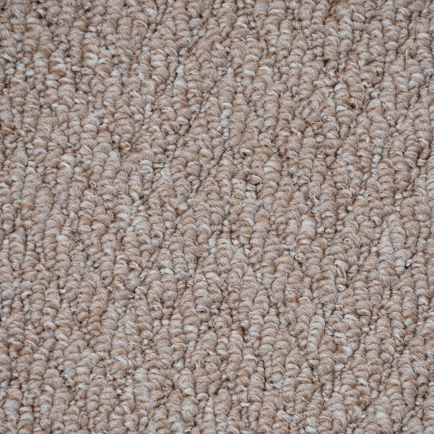 Mink Beige Havanna Herringbone Loop Carpet