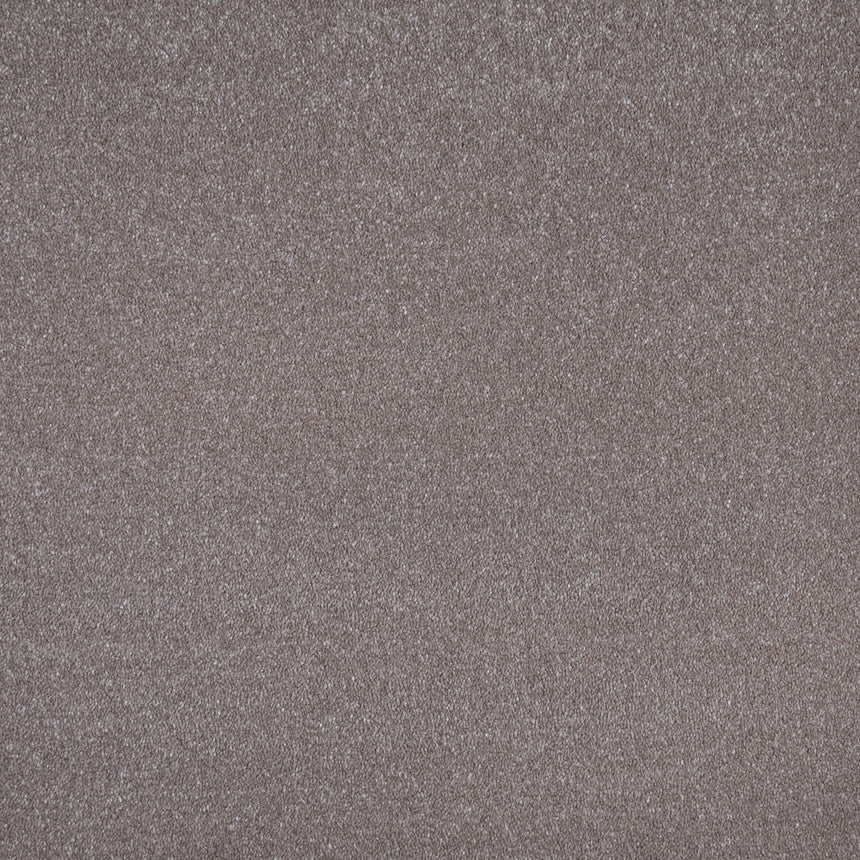 Dark Beige Haven Saxony Premium Feltback Carpet