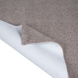 Dark Beige Haven Saxony Premium Feltback Carpet