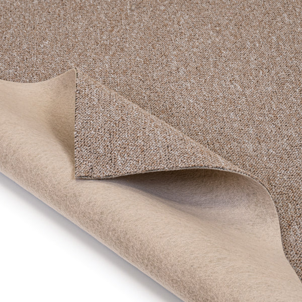 Dark Beige Utah Loop Feltback Carpet