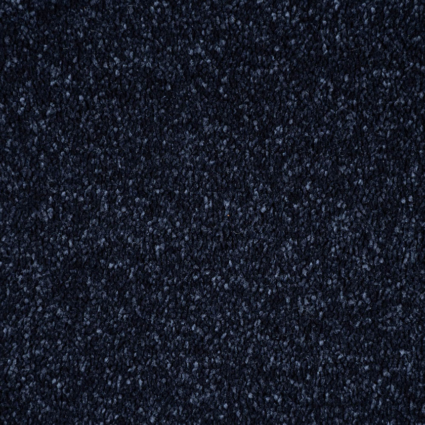 Deep Blue Stainfree Caress Carpet by Abingdon