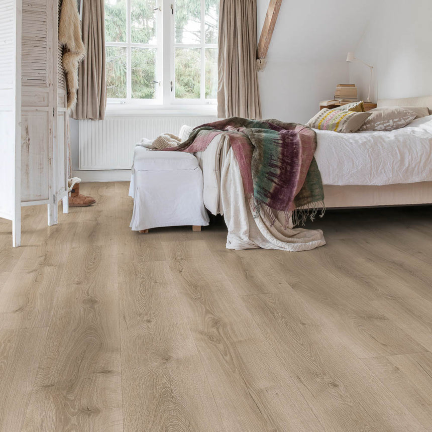 Desert Oak Brushed Grey MJ3552 Majestic 9.5mm Laminate Flooring by Quick-Step