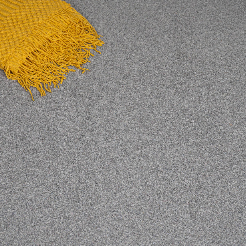 Dove Grey Woodland Heather 55oz Twist Deluxe Carpet by Cormar