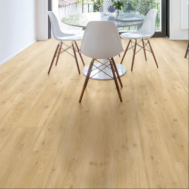 Drift Oak Beige AVSPU40018 Blos Click LVT Flooring by Quick-Step