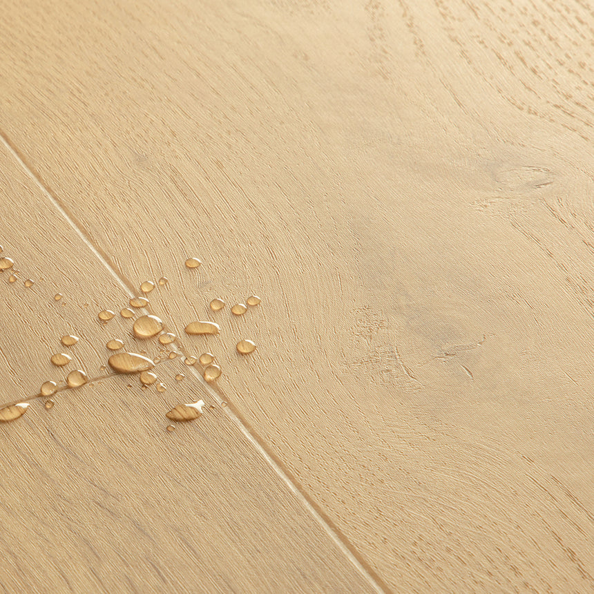 Elegant Oak Natural AVMPU40316 Alpha Bloom 6mm Click LVT Flooring by Quick-Step