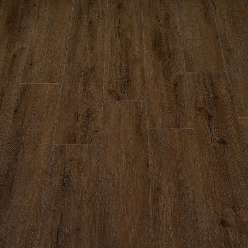 Espresso Oak Prestige Plank 6mm SPC Click LVT Flooring - Sample