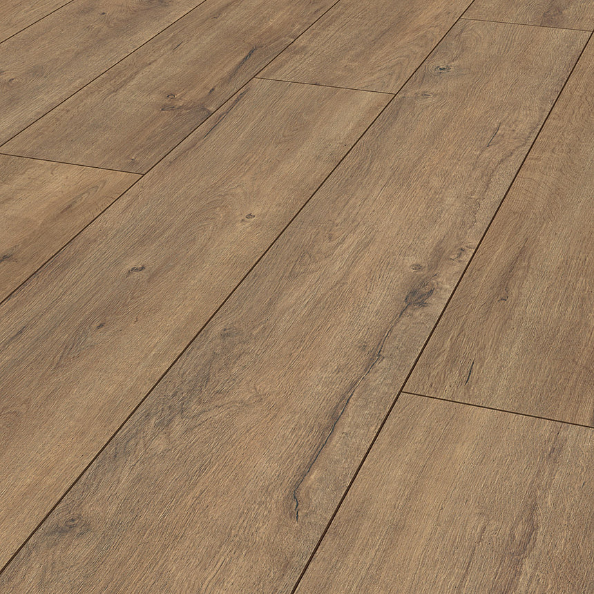 Fawn Apollo Oak K635 Super Natural Classic 8mm Laminate Flooring by Krono Original