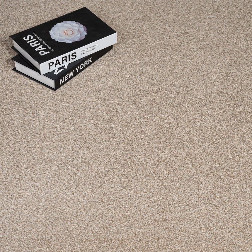 Fawn Beige Highgrove Twist Carpet