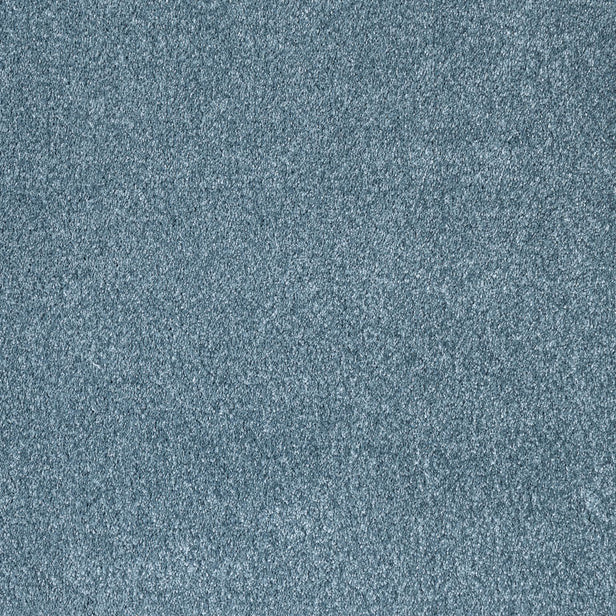 Frost Blue Lyra Saxony Carpet 2.55m x 4m Remnant