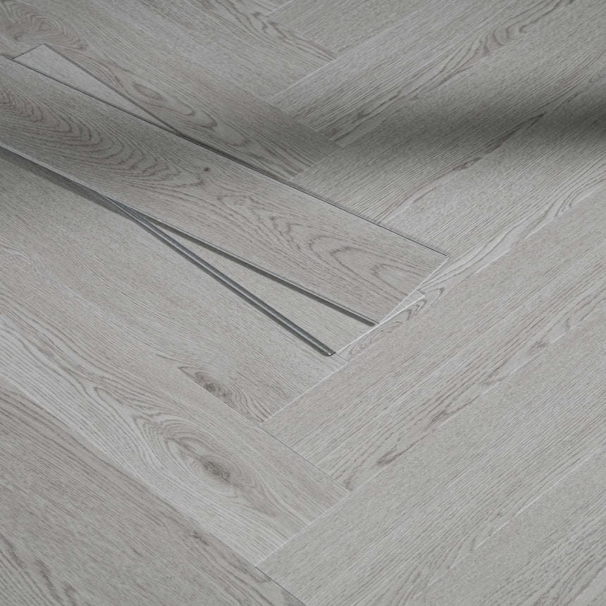 Frosted Oak Prestige Herringbone 6mm SPC Click LVT Flooring