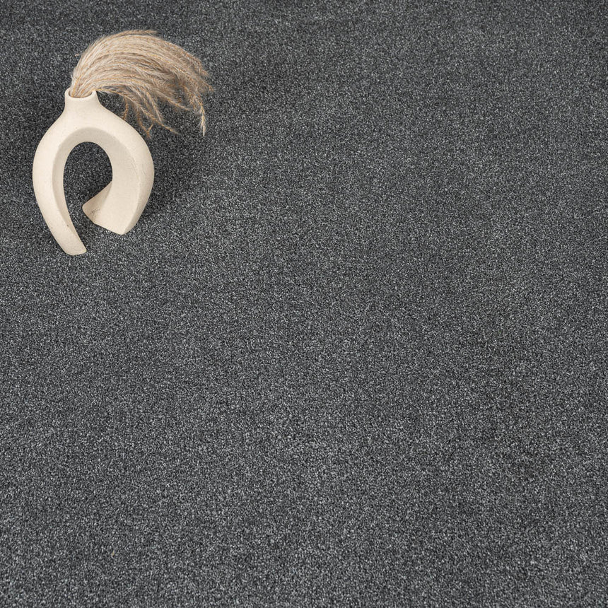 Granite Grey Hartwell Saxony Carpet