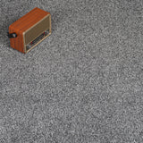 Granite Grey Tuscany Saxony Carpet 3.66m Wide Clearance
