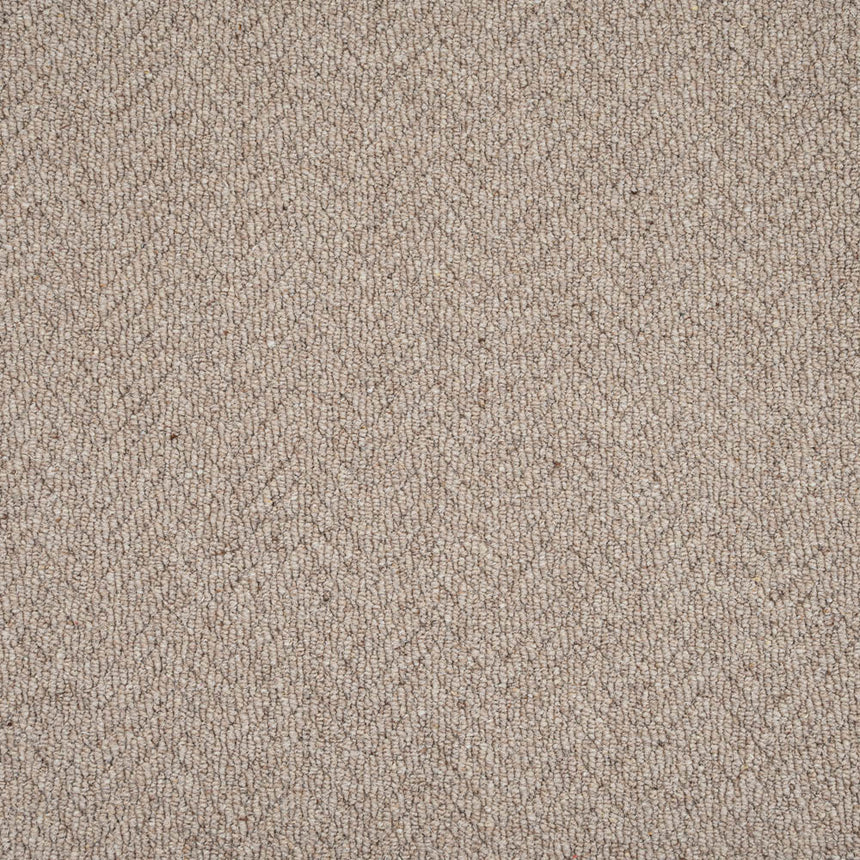 Granola Royal Sterling Wool Loop Carpet by Abingdon