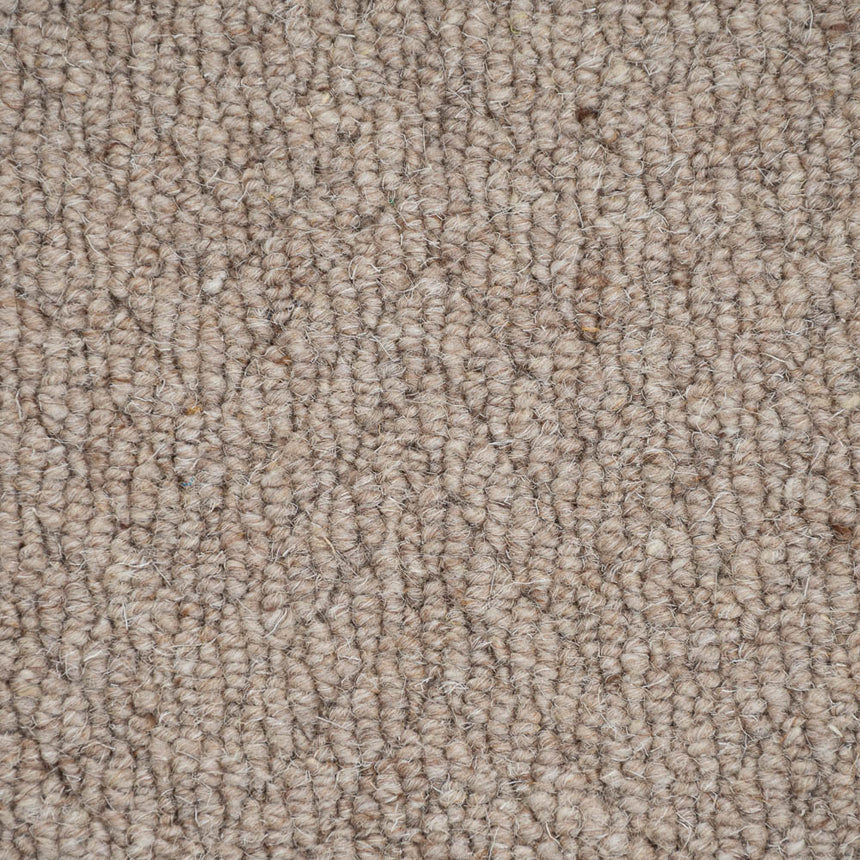Granola Royal Sterling Wool Loop Carpet by Abingdon