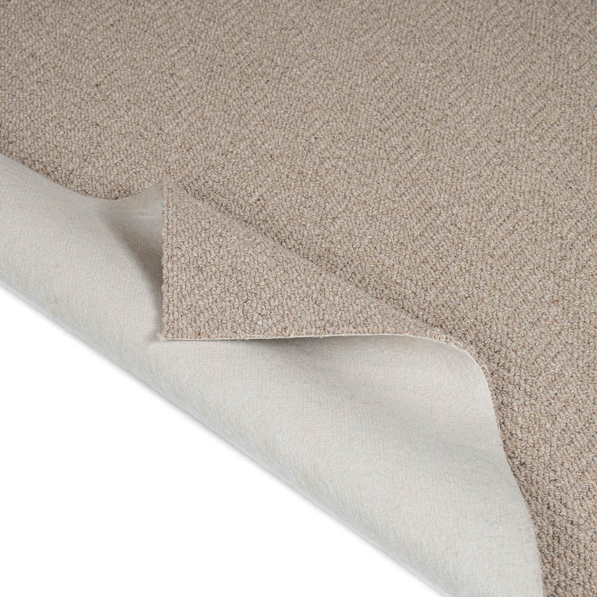 Granola Royal Sterling Wool Loop Carpet by Abingdon