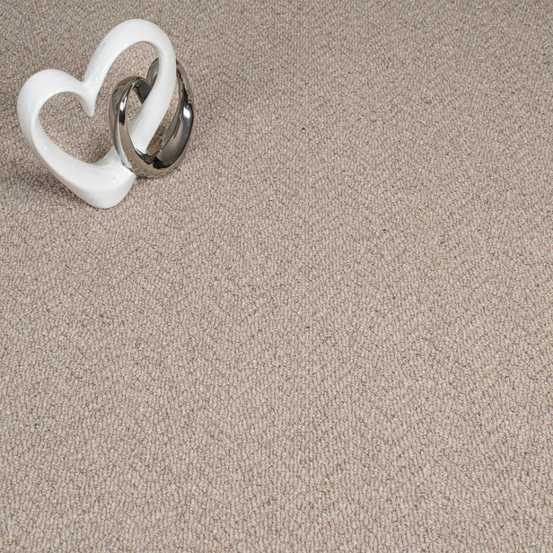 Granola Royal Sterling Wool Loop Carpet by Abingdon