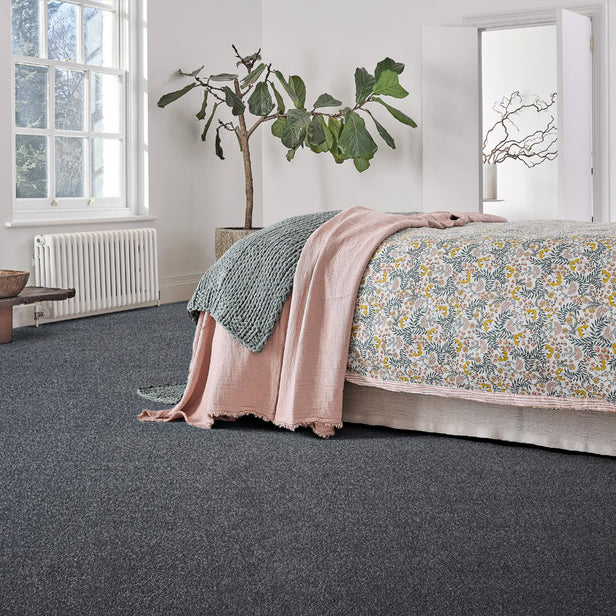 Graphite Grey Star Twist Carpet