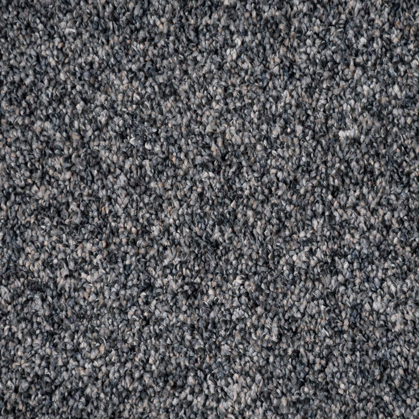 Gunmetal Wild Silk Love Story Carpet by Abingdon