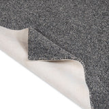 Gunmetal Wild Silk Love Story Carpet by Abingdon