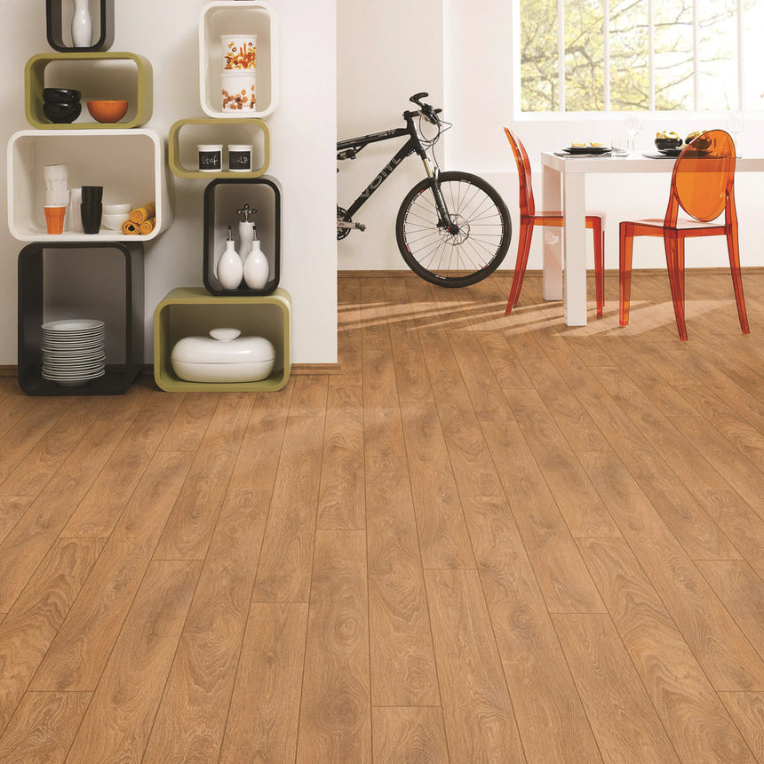 Harlech Oak 8573 Super Natural Classic 8mm Laminate Flooring by Krono Original
