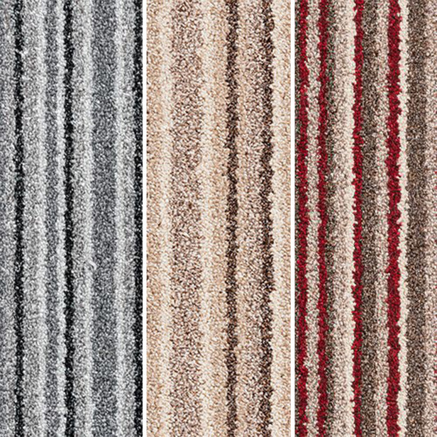 Stainsafe Heritage Heathers Luxury Striped Carpet