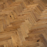 Heritage Oak Ashdown Herringbone 14mm Engineered Wood Flooring